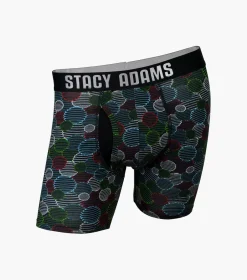 Stacy Adams Boxer Brief Black Multi Best
