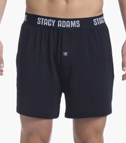 Stacy Adams Boxer Shorts Black Online