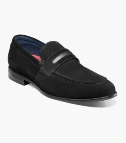 Stacy Adams Burke Black Suede Discount