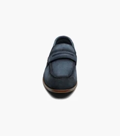 Stacy Adams Burke Navy Suede Best