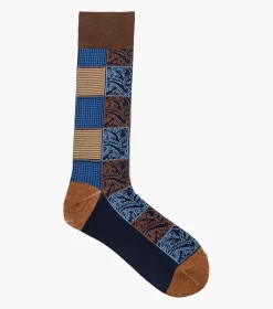 Stacy Adams Checkered Paisley Tan Multi Online