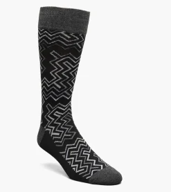 Stacy Adams Cool Lines Black/Gray Hot
