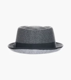 Stacy Adams Cranston Fedora Charcoal Hot