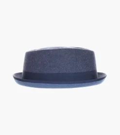 Stacy Adams Cranston Fedora Navy Discount