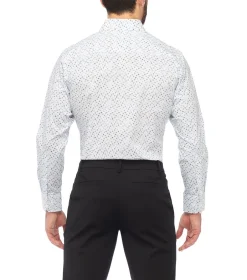 Stacy Adams Doyle Dress Shirt Blue Multi Outlet
