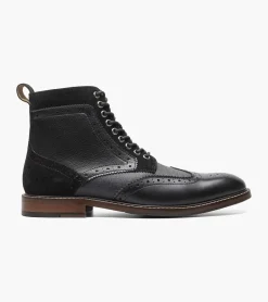 Stacy Adams Finnegan Black Multi Clearance