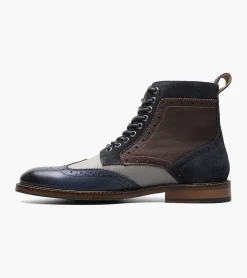 Stacy Adams Finnegan Navy Multi Outlet