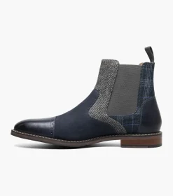 Stacy Adams Finney Navy Multi Hot