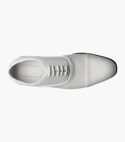Stacy Adams Gala White Patent Hot