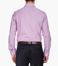 Stacy Adams Grantham Dress Shirt Lilac Hot