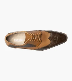 Stacy Adams Ivingale Brown Multi Hot