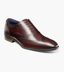 Stacy Adams Kaine Burgundy
