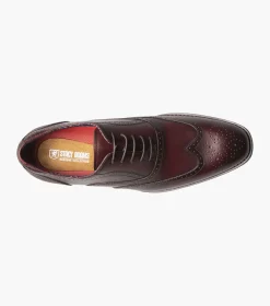 Stacy Adams Kaine Burgundy