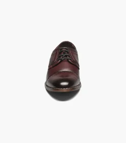 Stacy Adams Kids Dickinson Burgundy Hot