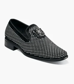 Stacy Adams Kids Swagger Black and Silver Online