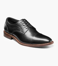 Stacy Adams Maddox Black Smooth