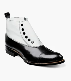 Stacy Adams Madison Black w/White Clearance