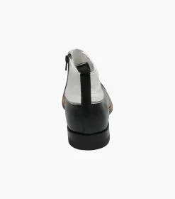 Stacy Adams Madison Black w/White Clearance