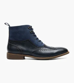 Stacy Adams Malone Navy New