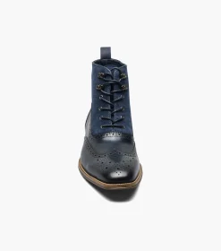 Stacy Adams Malone Navy New