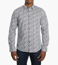 Stacy Adams Mickey Dress Shirt White Multi
