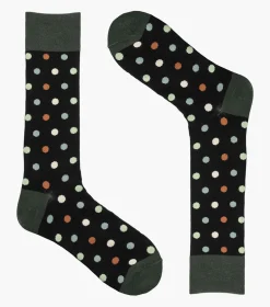 Stacy Adams Oversize Polka Dots Black Clearance
