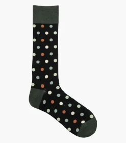 Stacy Adams Oversize Polka Dots Black Clearance