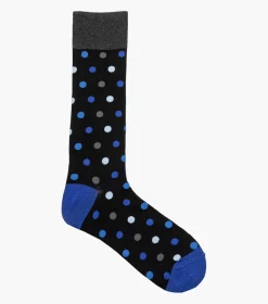 Stacy Adams Oversize Polka Dots Black Multi New