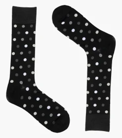 Stacy Adams Oversize Polka Dots Black/Gray New