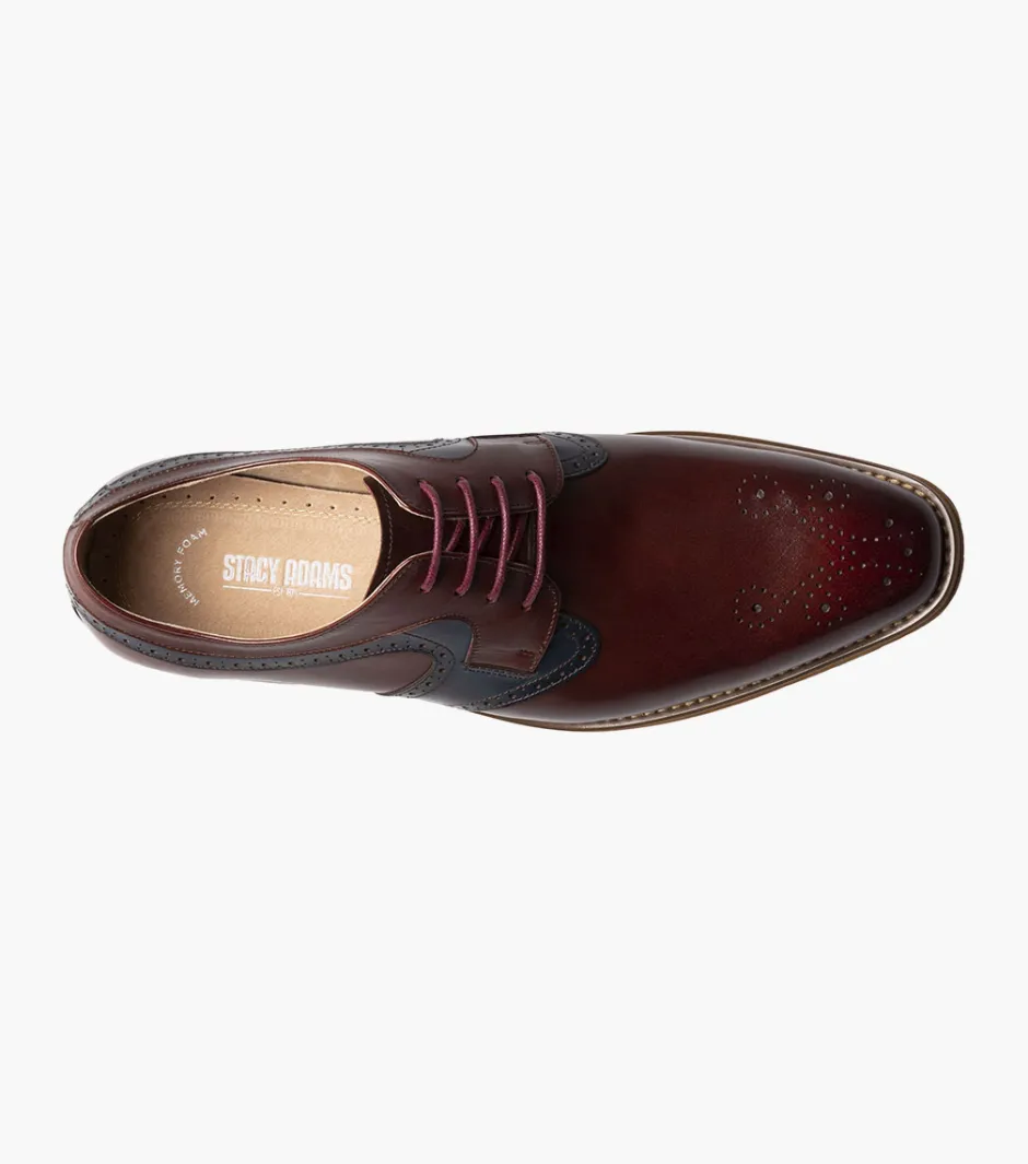Stacy Adams Palmer Burgundy Multi