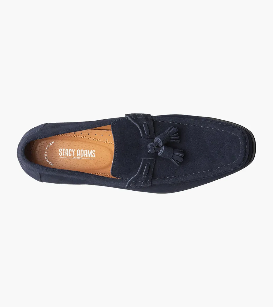 Stacy Adams Peppley Navy Suede Online