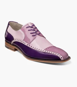 Stacy Adams Plaza Purple Multi Clearance