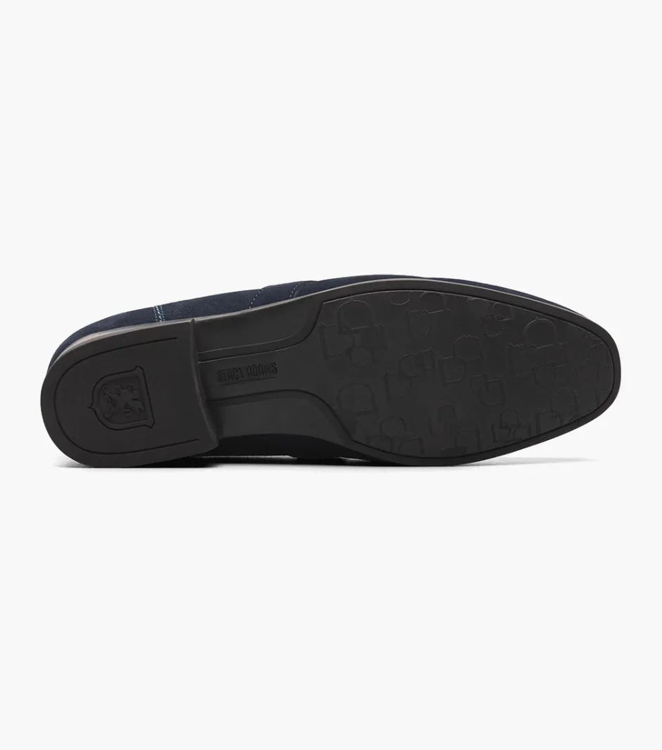 Stacy Adams Quillan Navy Suede New