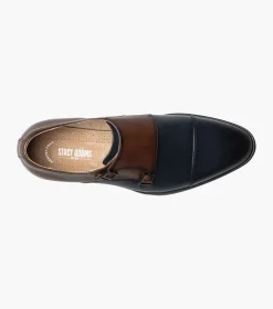 Stacy Adams Raythorne Navy/Brown Hot
