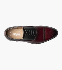 Stacy Adams Reynolds Burgundy Multi Sale