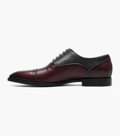 Stacy Adams Reynolds Burgundy Multi Sale