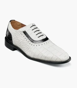 Stacy Adams Riccardi Black w/White New