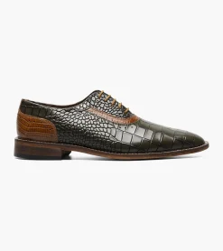 Stacy Adams Riccardi Olive Multi Sale