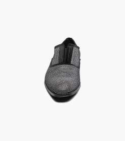 Stacy Adams Starleigh Black and Silver New