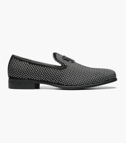 Stacy Adams Swagger Black and Silver Hot