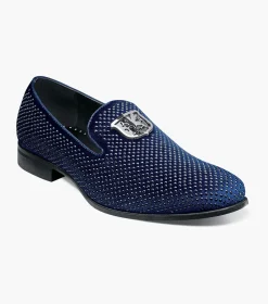 Stacy Adams Swagger Navy New
