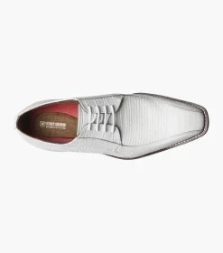 Stacy Adams Turano White Clearance