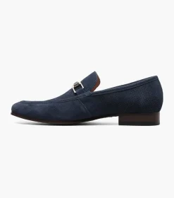 Stacy Adams Wydell Navy Suede Clearance